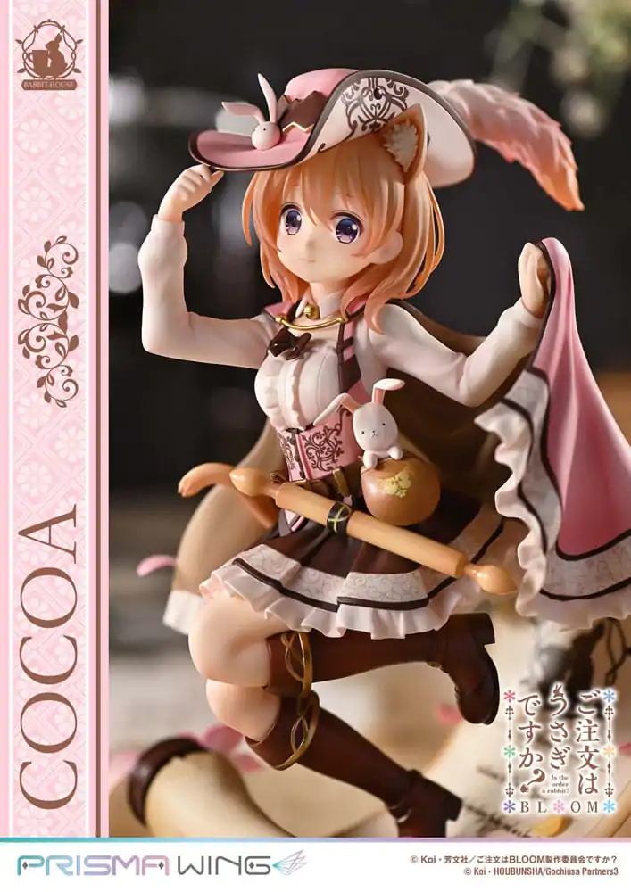 Is the Order a Rabbit? Bloom Prisma Wing PVC Kip 1/7 Cocoa 21 cm fotografija izdelka
