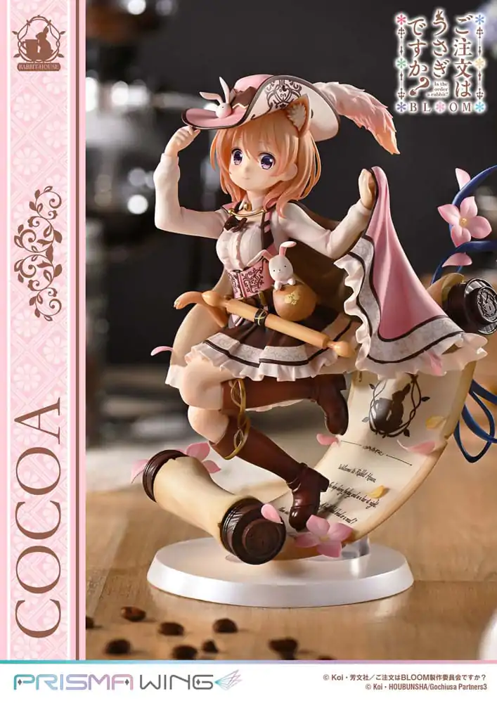 Is the Order a Rabbit? Bloom Prisma Wing PVC Kip 1/7 Cocoa 21 cm fotografija izdelka