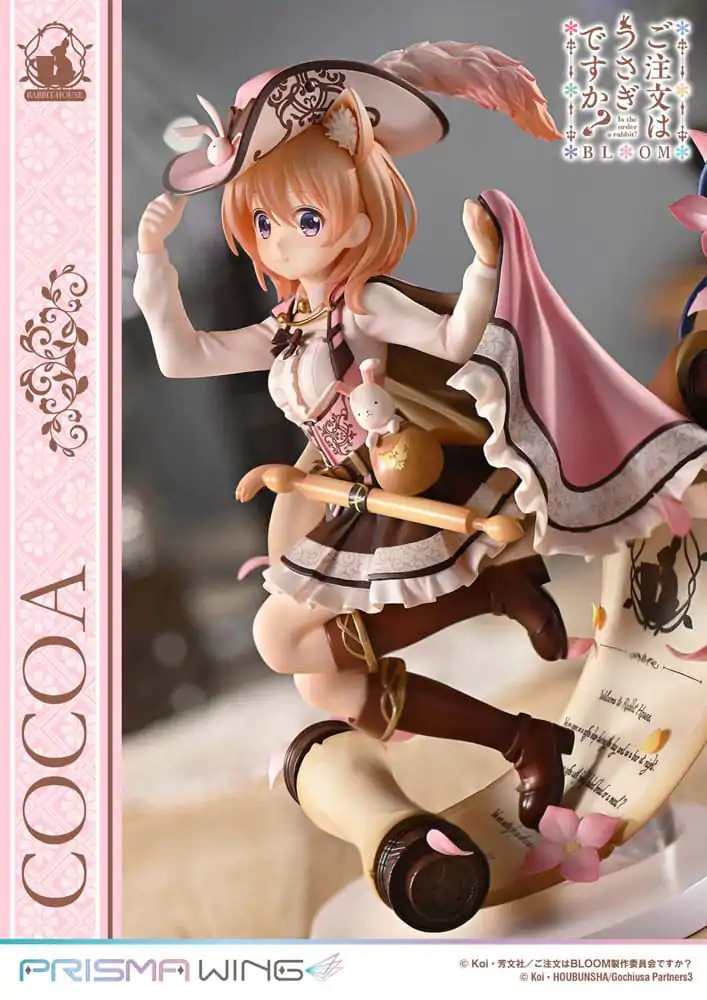 Is the Order a Rabbit? Bloom Prisma Wing PVC Kip 1/7 Cocoa 21 cm fotografija izdelka