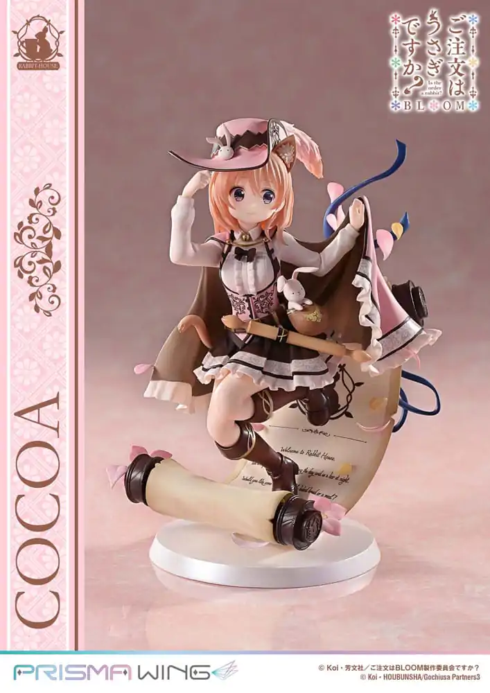 Is the Order a Rabbit? Bloom Prisma Wing PVC Kip 1/7 Cocoa 21 cm fotografija izdelka