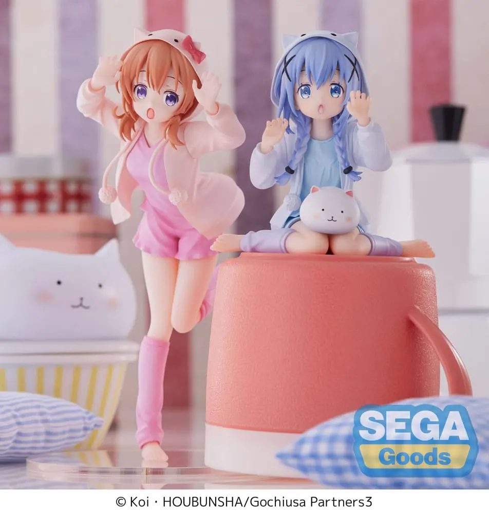 Is the Order a Rabbit Luminasta PVC Kip Rabbit House Tea Party: BLOOM Cocoa 18 cm fotografija izdelka