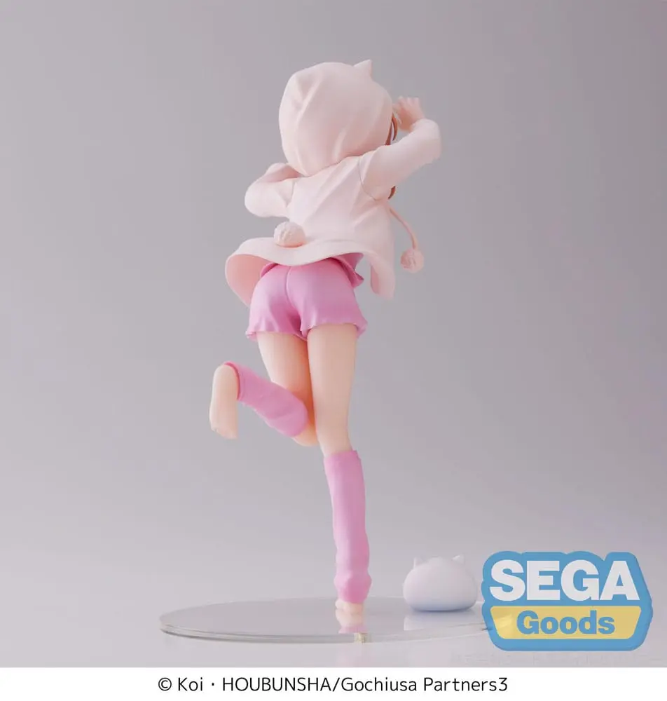 Is the Order a Rabbit Luminasta PVC Kip Rabbit House Tea Party: BLOOM Cocoa 18 cm fotografija izdelka