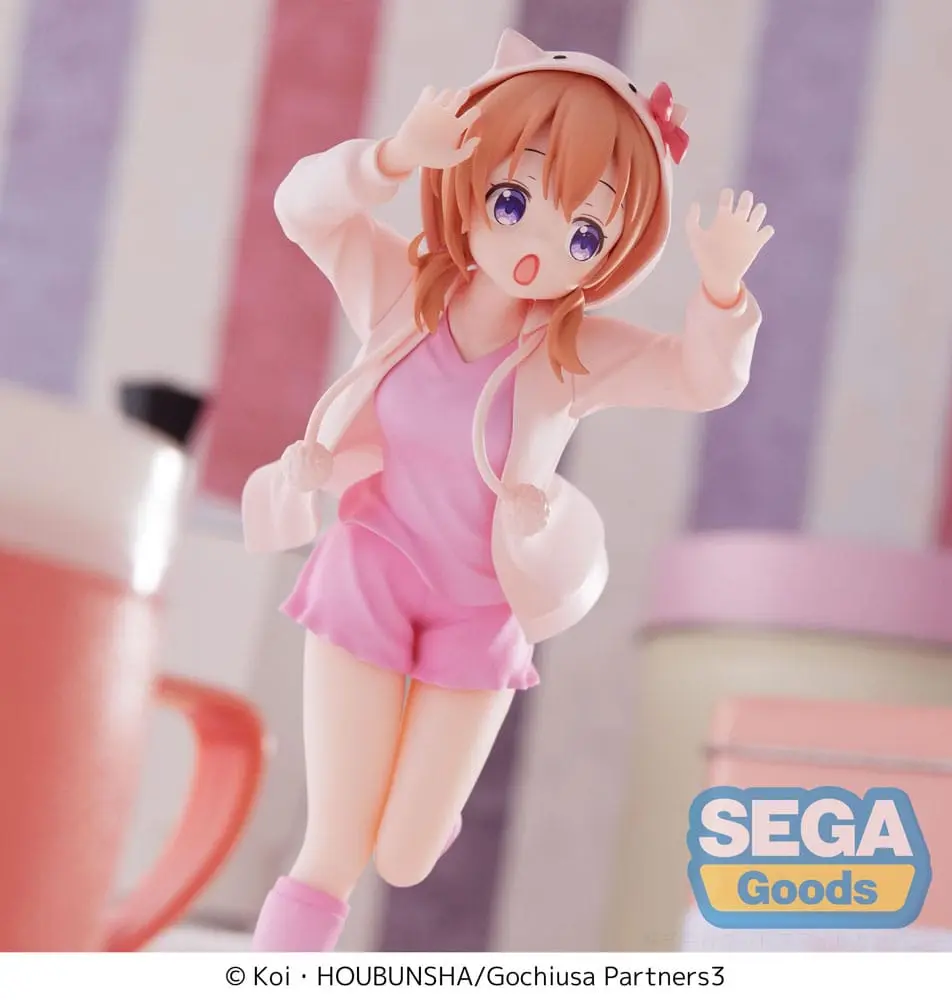 Is the Order a Rabbit Luminasta PVC Kip Rabbit House Tea Party: BLOOM Cocoa 18 cm fotografija izdelka