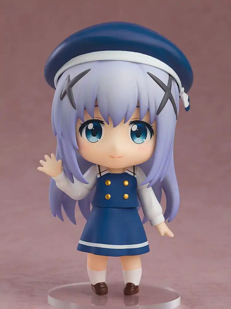 Is the Order a Rabbit Nendoroid Akcijska Figura Chino: Winter Uniform Ver. 10 cm fotografija izdelka