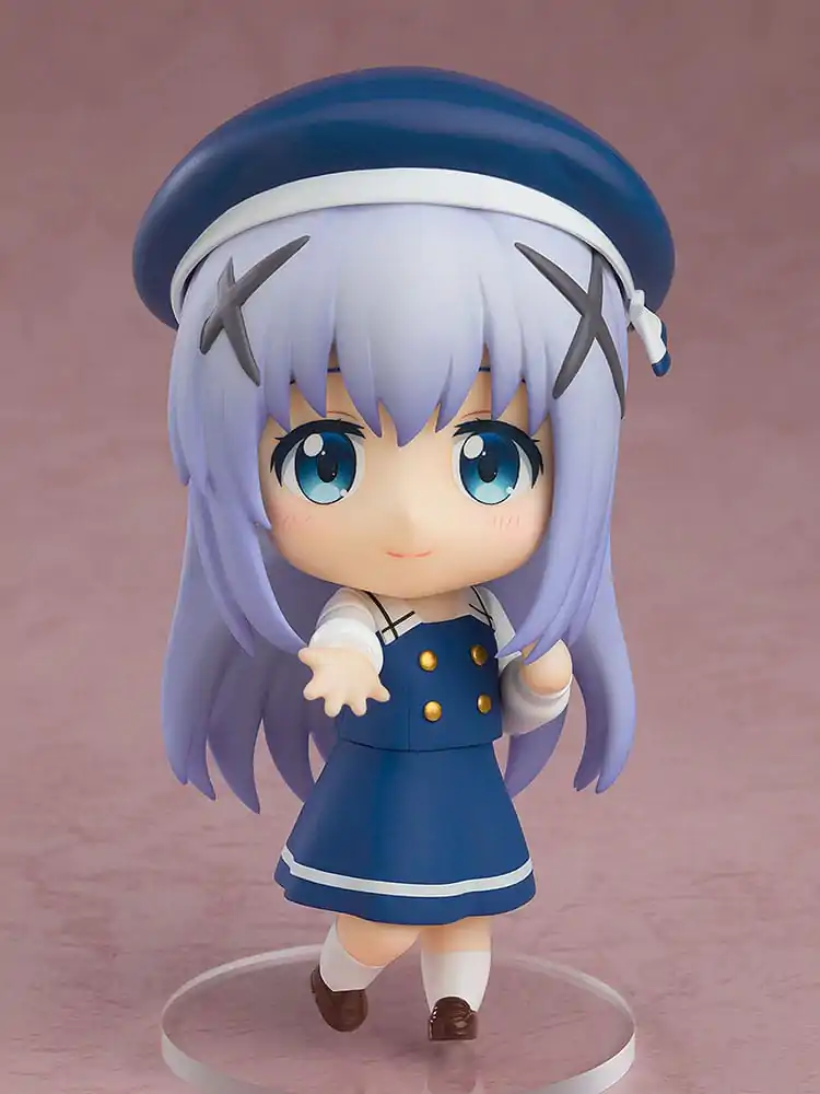 Is the Order a Rabbit Nendoroid Akcijska Figura Chino: Winter Uniform Ver. 10 cm fotografija izdelka