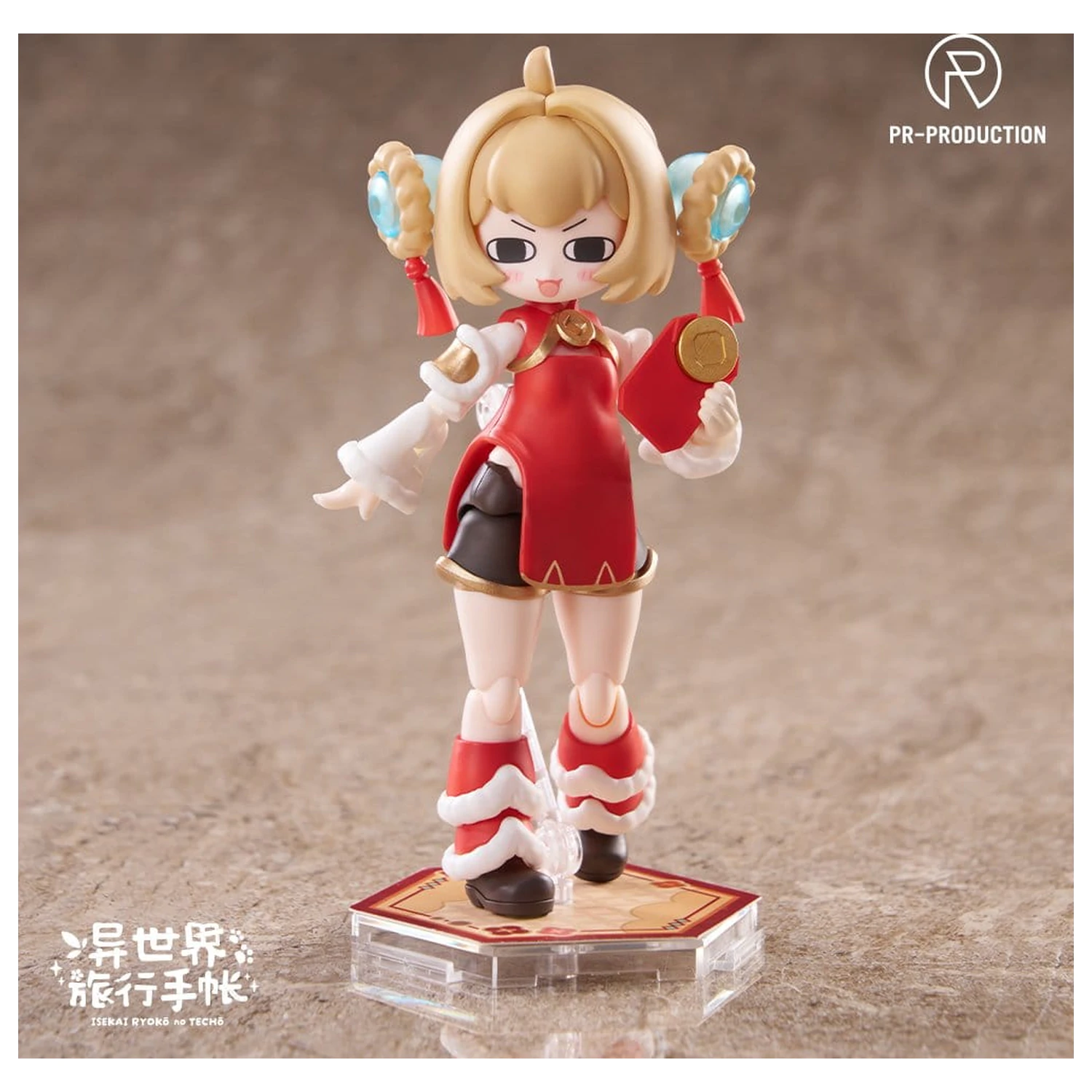 Isekai Ryoko no Techo Plastic Model komplet SP01 New Warrior Lennie Brown New Year Ver. 14 cm fotografija izdelka