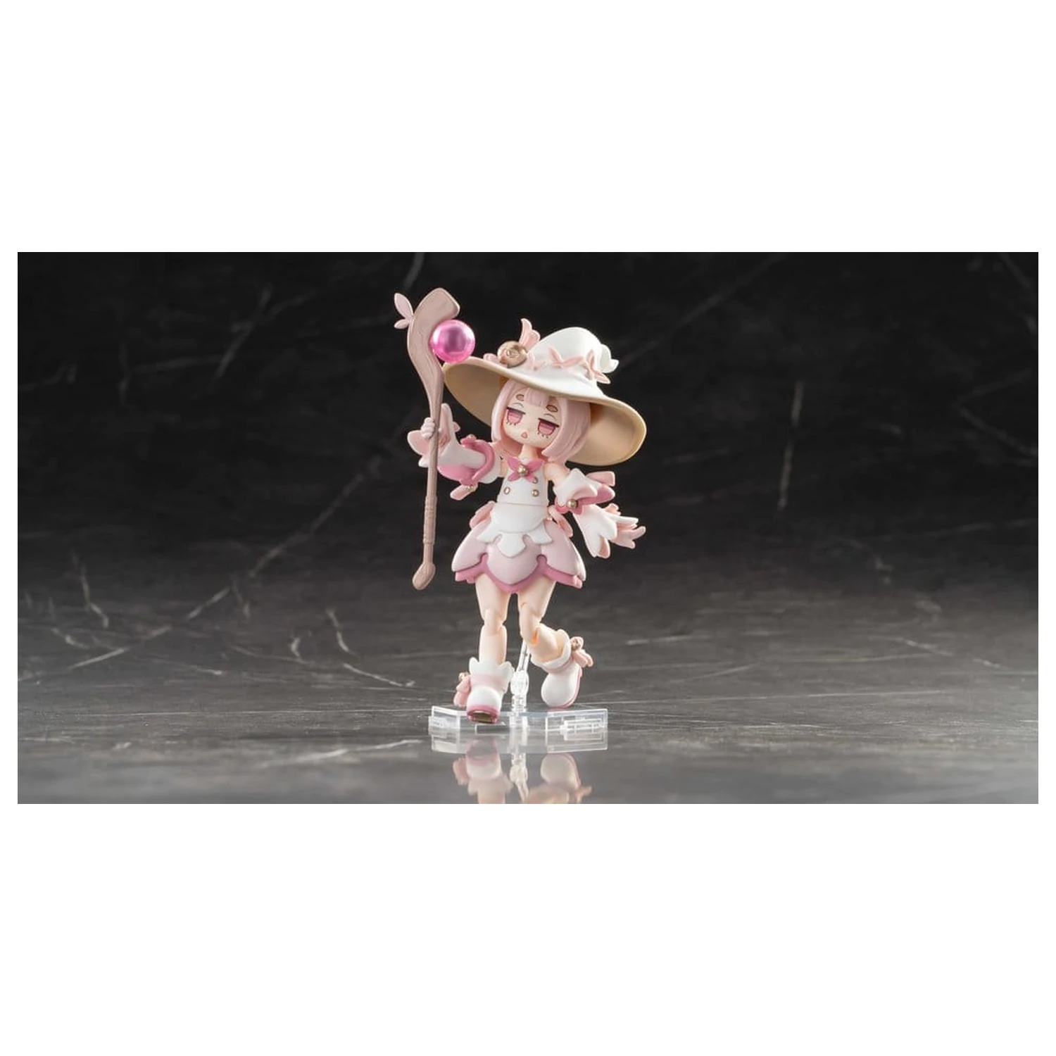Isekai Travel Diary Plastični Model Komplet 02B Rookie Wizard Mars Stock Sakura Magic Ver. 13 cm fotografija izdelka