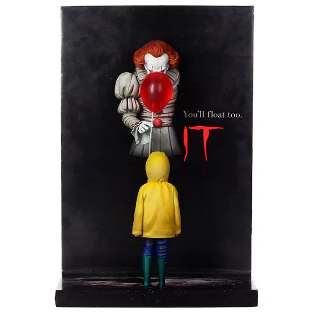 It 2017 Pennywise & Georgie Poster 3D figura 20 cm fotografija izdelka