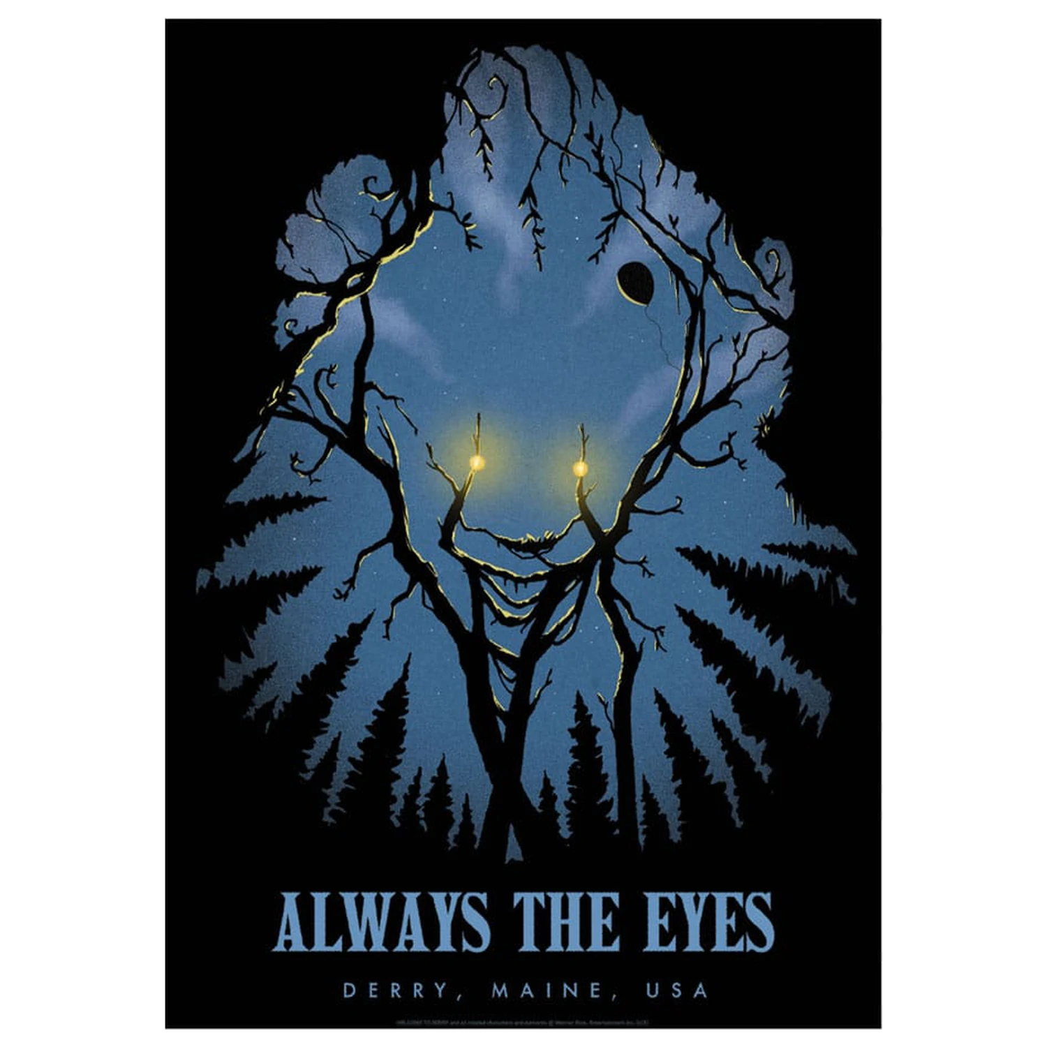 It Art Print Welcome to Derry Limited Edition 30 x 42 cm fotografija izdelka