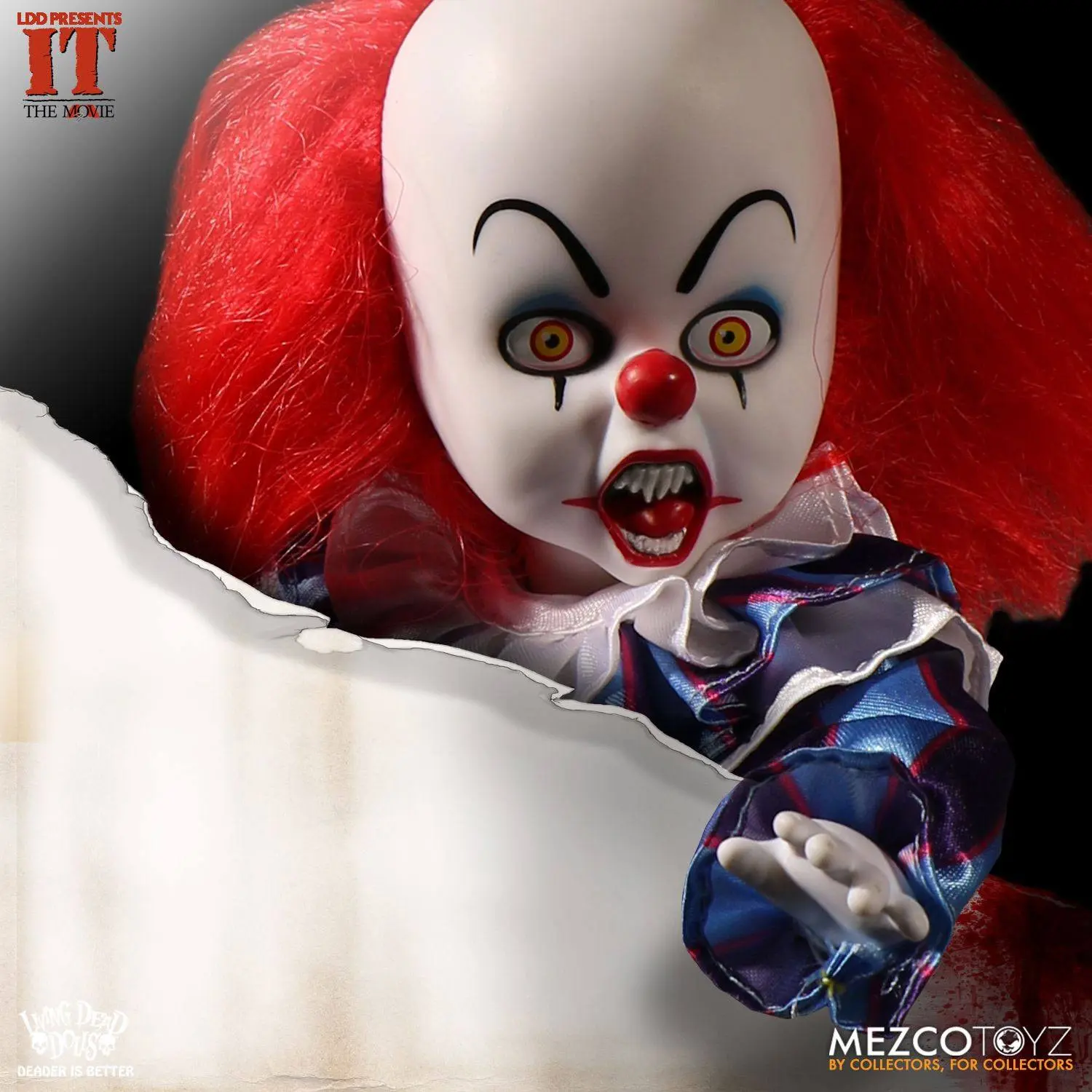 It Living Dead Dolls Punčka Pennywise 25 cm fotografija izdelka