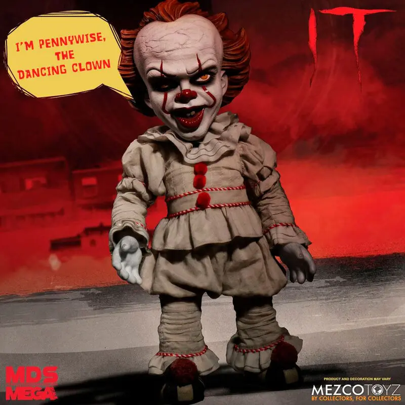 Stephen King's It 2017 Designer Series govoreča Pennywise 38 cm fotografija izdelka