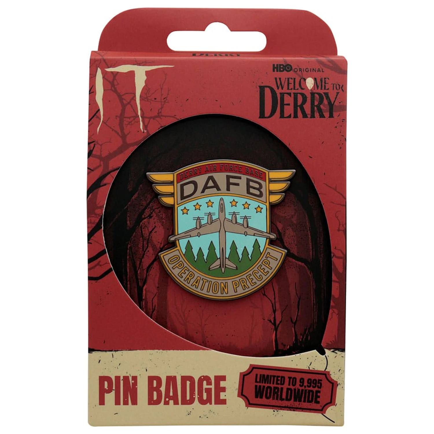 IT Pin Badge IT: Welcome to Derry DAFB Limited Edition fotografija izdelka