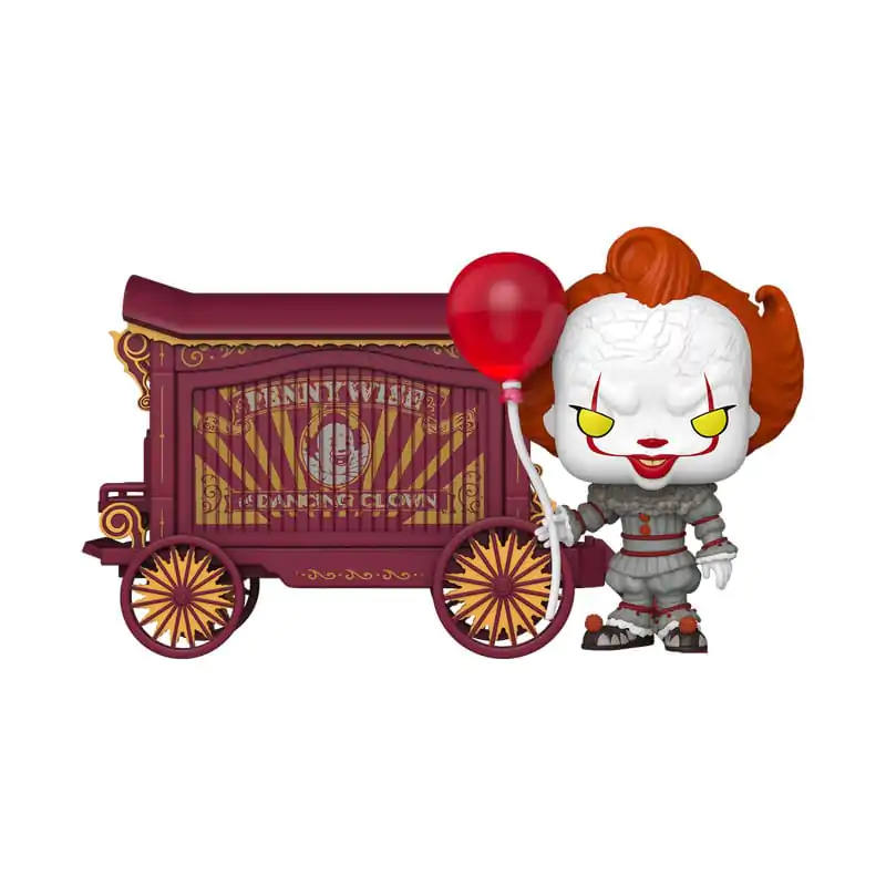 It-Dobrodošli v Derry Funko POP! Town Vinilna figura Pennywise & Wagon 9 cm fotografija izdelka