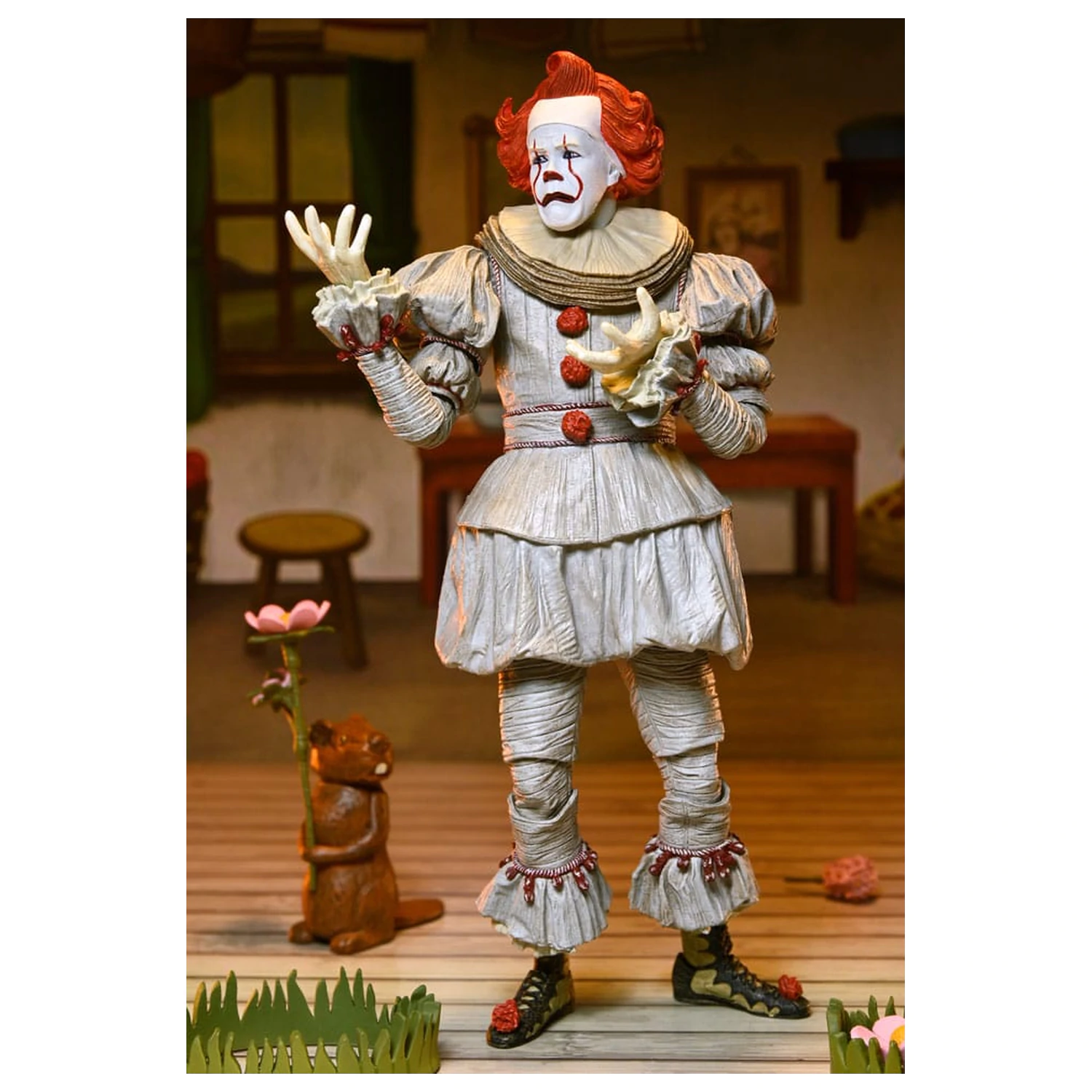 It: Welcome To Derry Akcijska figura Ultimate Bob Gray As Pennywise 18 cm fotografija izdelka