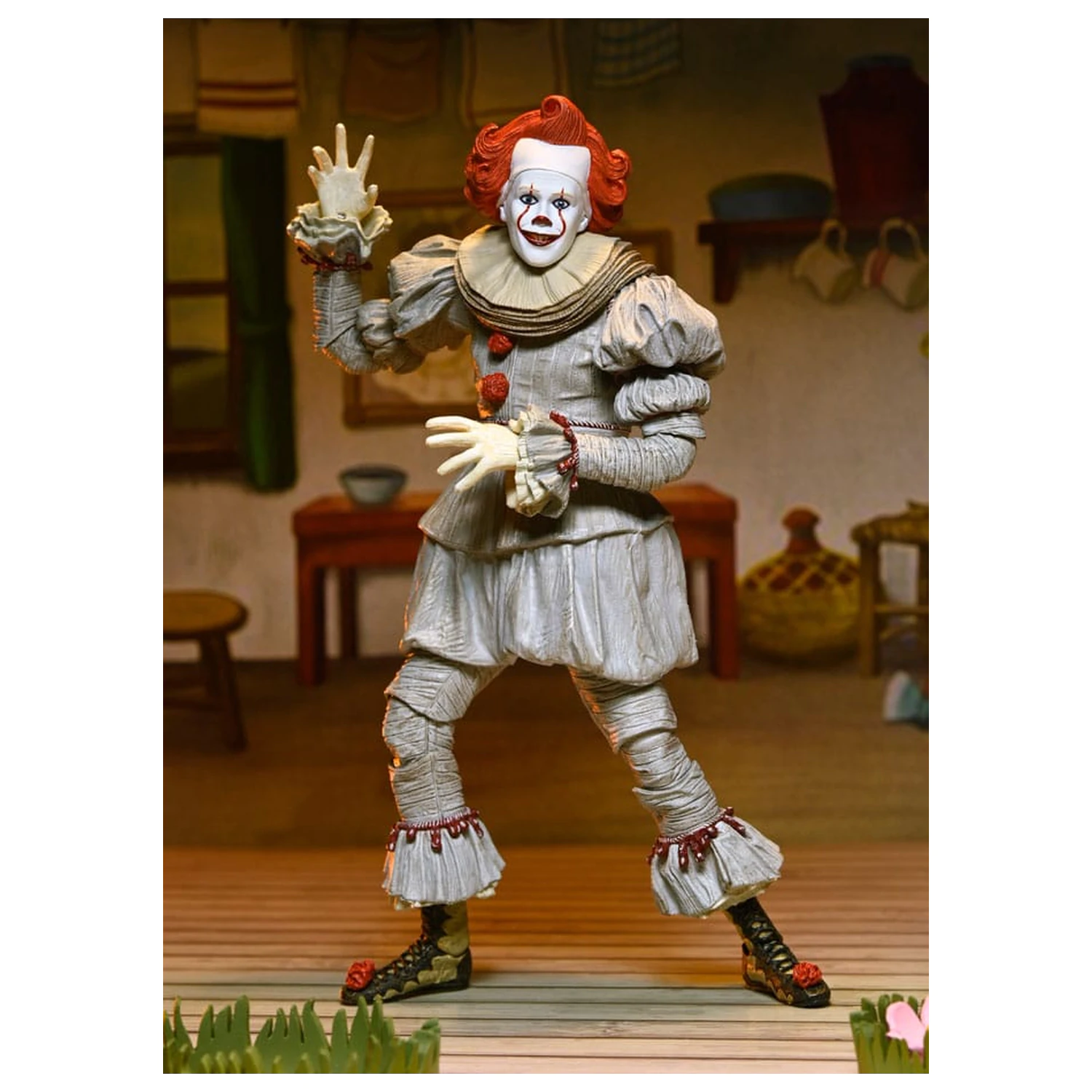 It: Welcome To Derry Akcijska figura Ultimate Bob Gray As Pennywise 18 cm fotografija izdelka