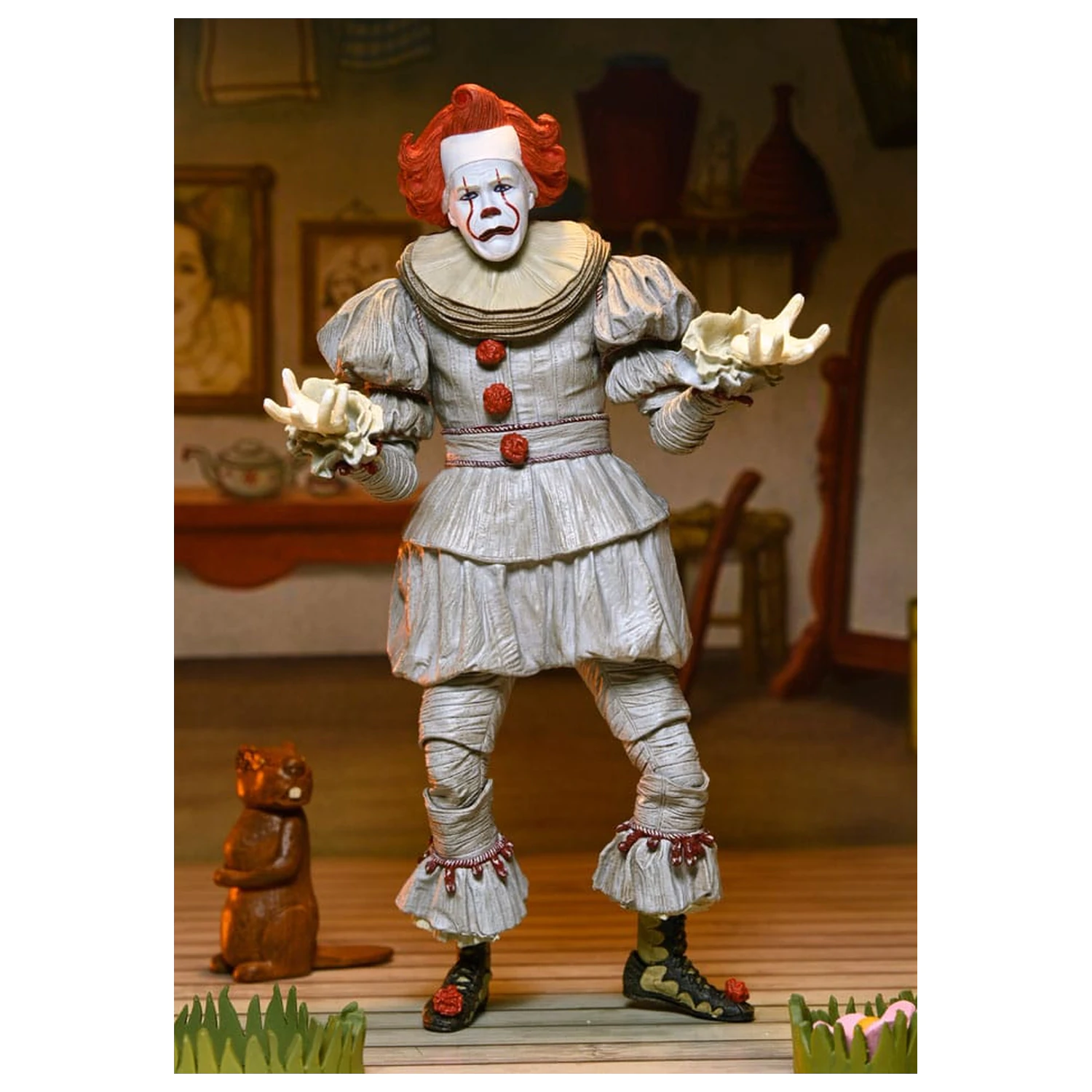It: Welcome To Derry Akcijska figura Ultimate Bob Gray As Pennywise 18 cm fotografija izdelka