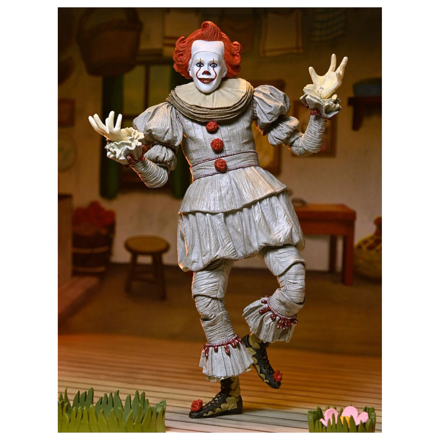 It: Welcome To Derry Akcijska figura Ultimate Bob Gray As Pennywise 18 cm fotografija izdelka