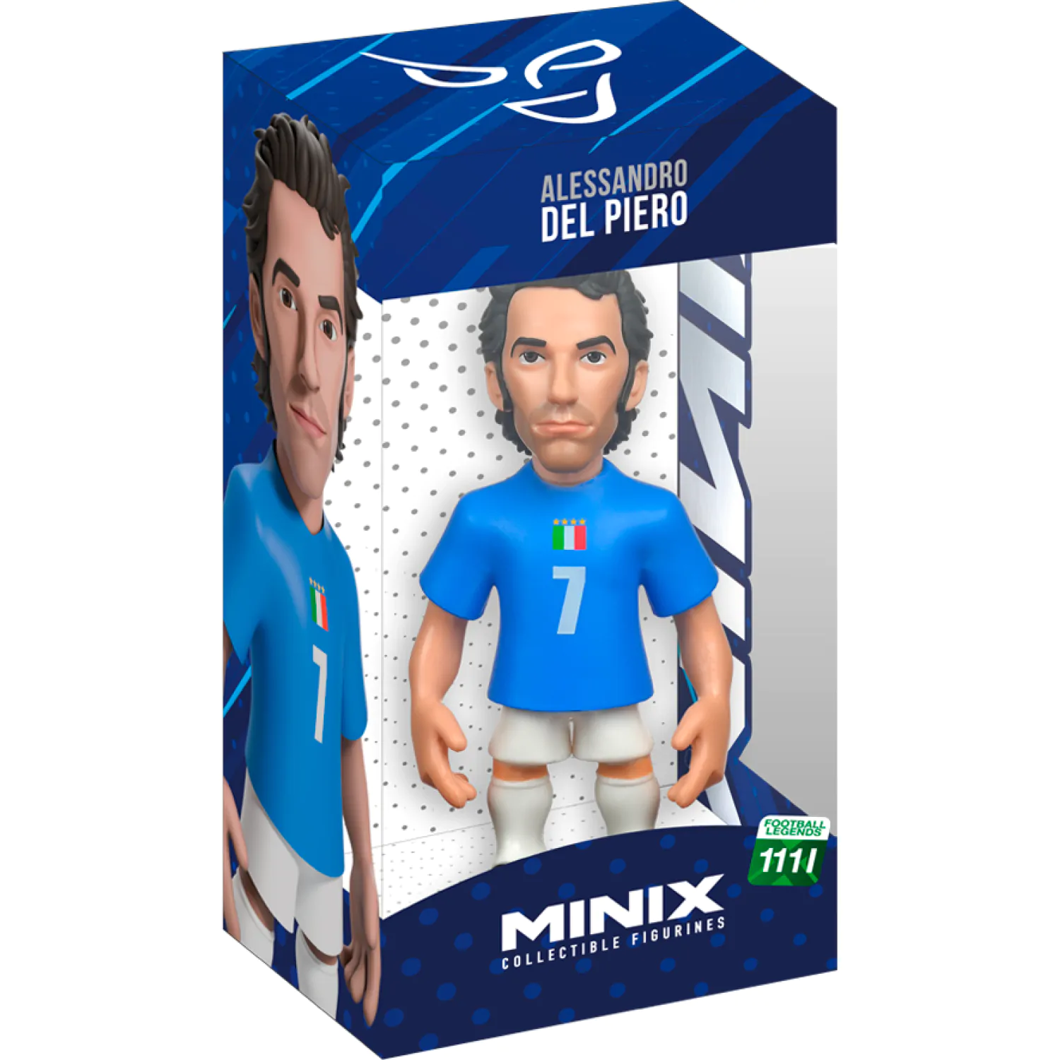 Italy National Team Minix Figura Alessandro Del Piero 12 cm fotografija izdelka