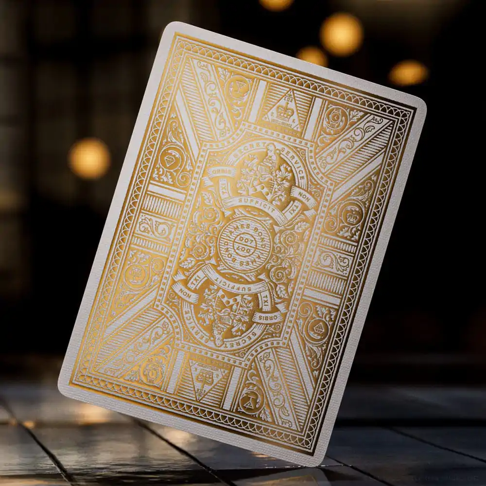 James Bond škatlasti komplet igralnih kart James Bond Gold Edition fotografija izdelka