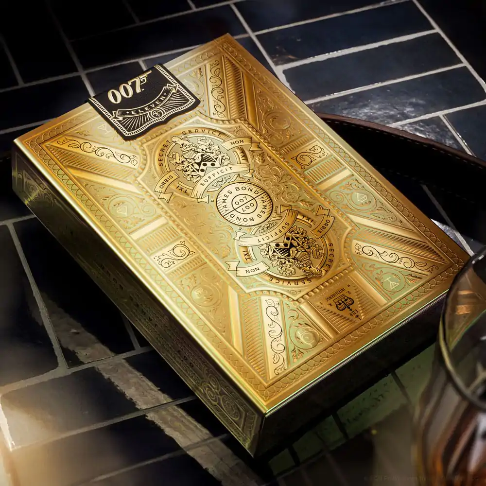 James Bond škatlasti komplet igralnih kart James Bond Gold Edition fotografija izdelka