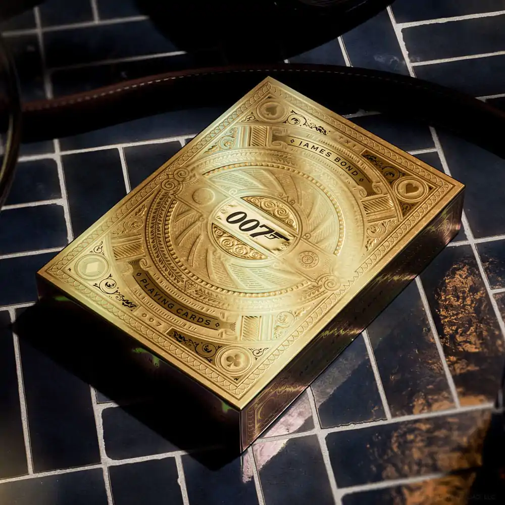 James Bond škatlasti komplet igralnih kart James Bond Gold Edition fotografija izdelka