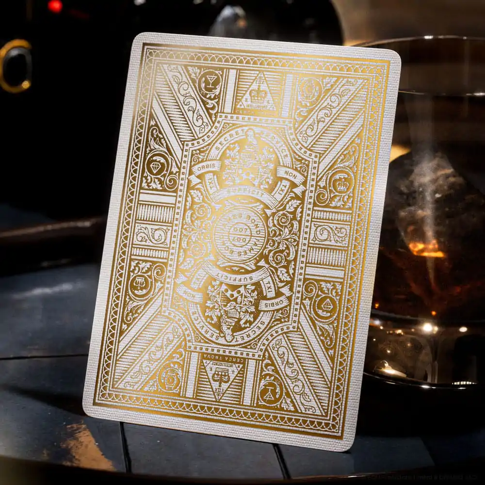 James Bond škatlasti komplet igralnih kart James Bond Gold Edition fotografija izdelka
