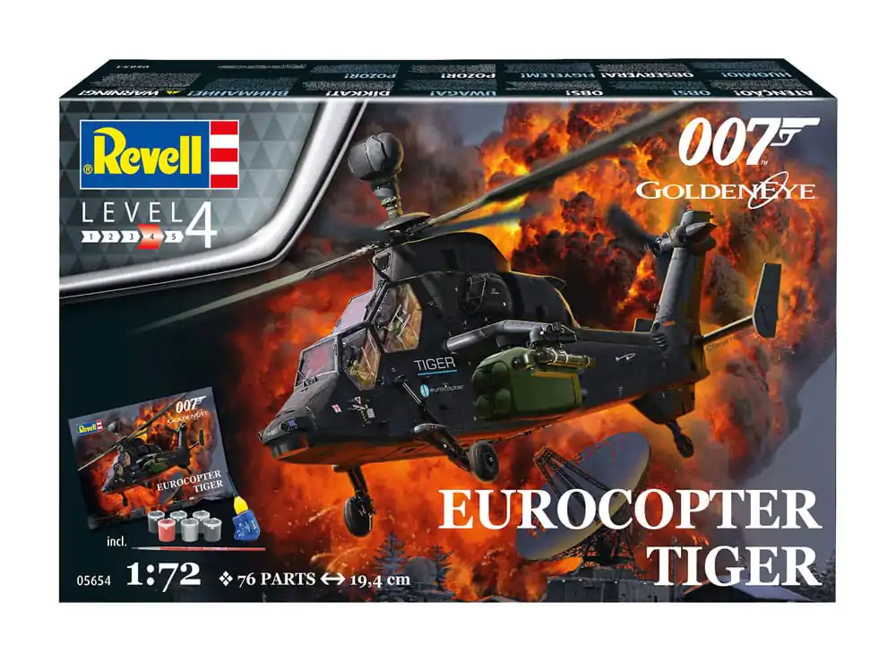 James Bond Model Kit darilni set Eurocopter Tiger (GoldenEye) fotografija izdelka