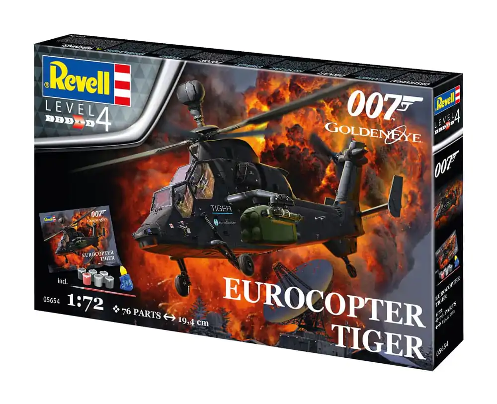 James Bond Model Kit darilni set Eurocopter Tiger (GoldenEye) fotografija izdelka