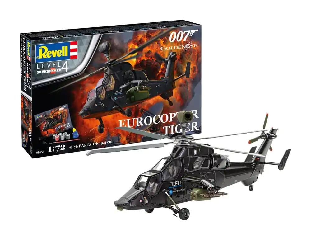 James Bond Model Kit darilni set Eurocopter Tiger (GoldenEye) fotografija izdelka