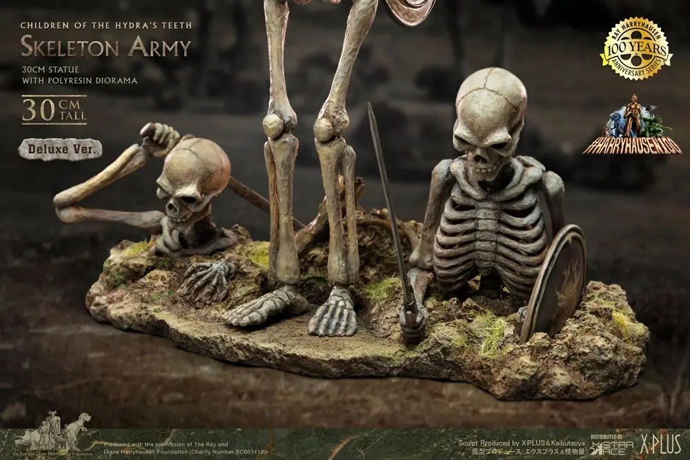 Jason and the Argonauts Gigantic Soft Vinyl kip Ray Harryhausens Skeleton Army (Children of the Hydra's Teeth) Deluxe Ver. 32 cm fotografija izdelka