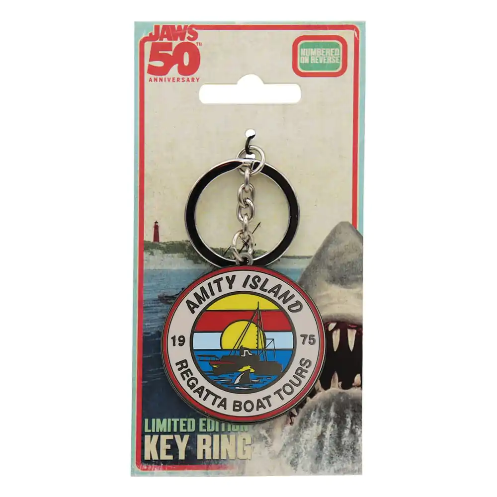 Jaws Keychain 50th Anniversary Regatta Boat Tour Limited Edition obesek za ključe fotografija izdelka