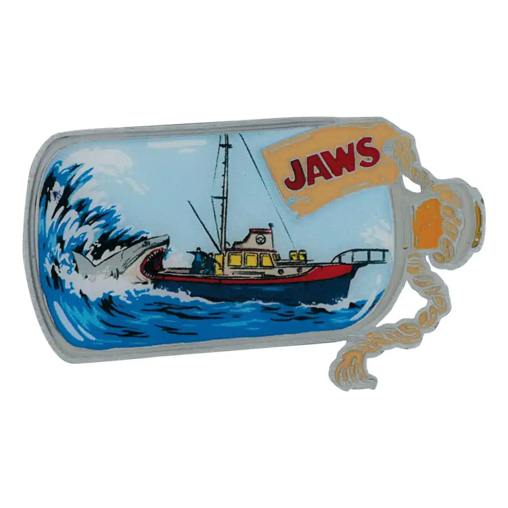 Jaws Pin Značka 50. Obletnica Ladja v Steklenici fotografija izdelka