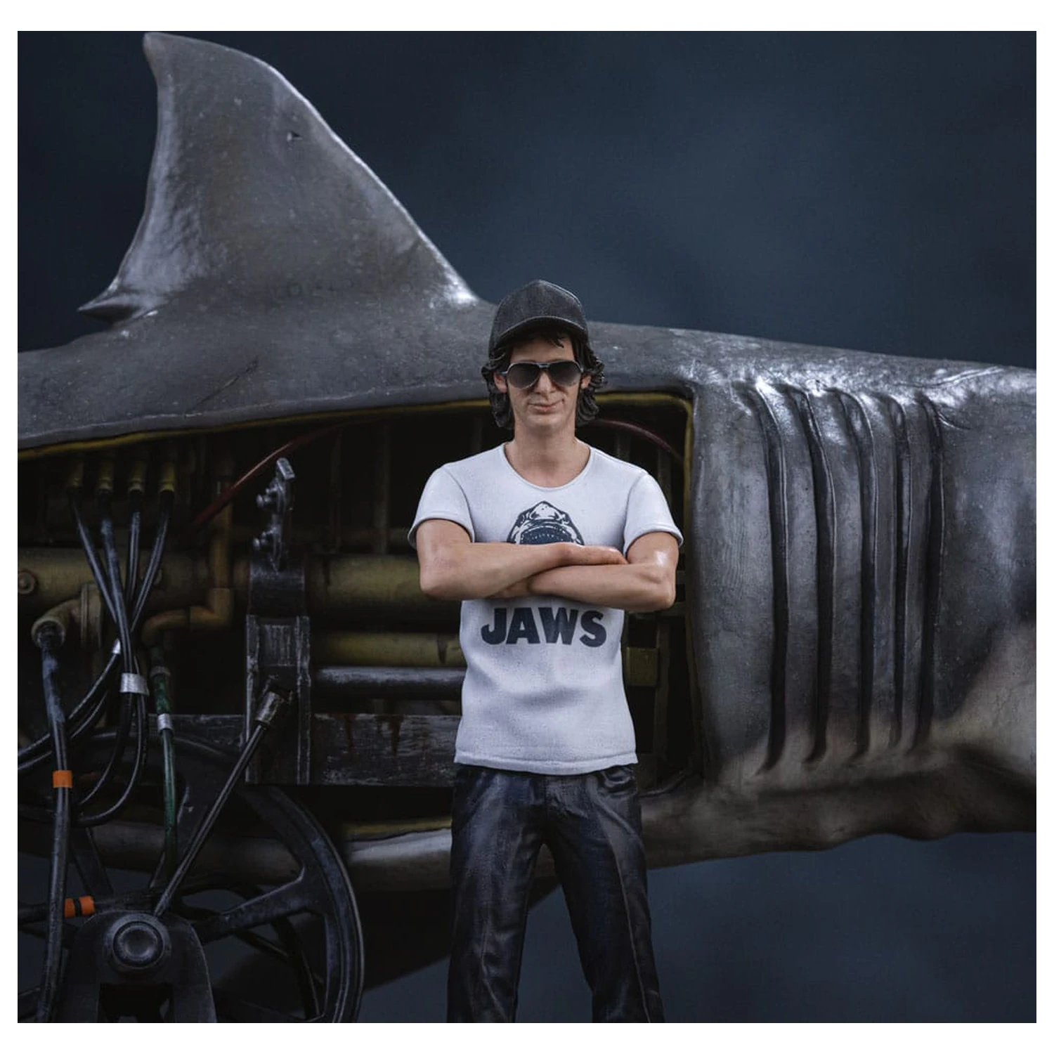 Jaws Deluxe Art Scale Kip 1/10 Steven Spielberg Jaws 50th anniversary 27 cm fotografija izdelka