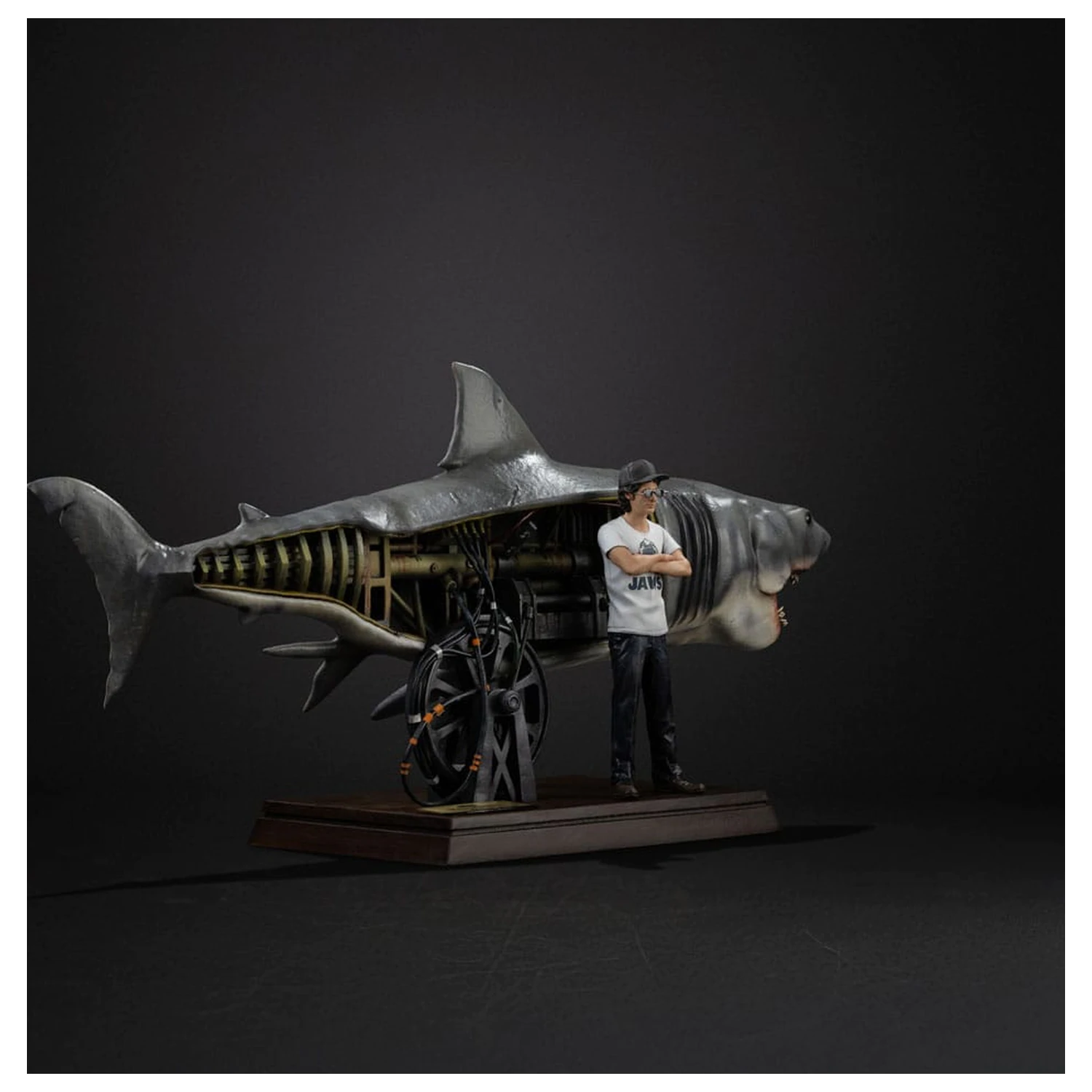 Jaws Deluxe Art Scale Kip 1/10 Steven Spielberg Jaws 50th anniversary 27 cm fotografija izdelka