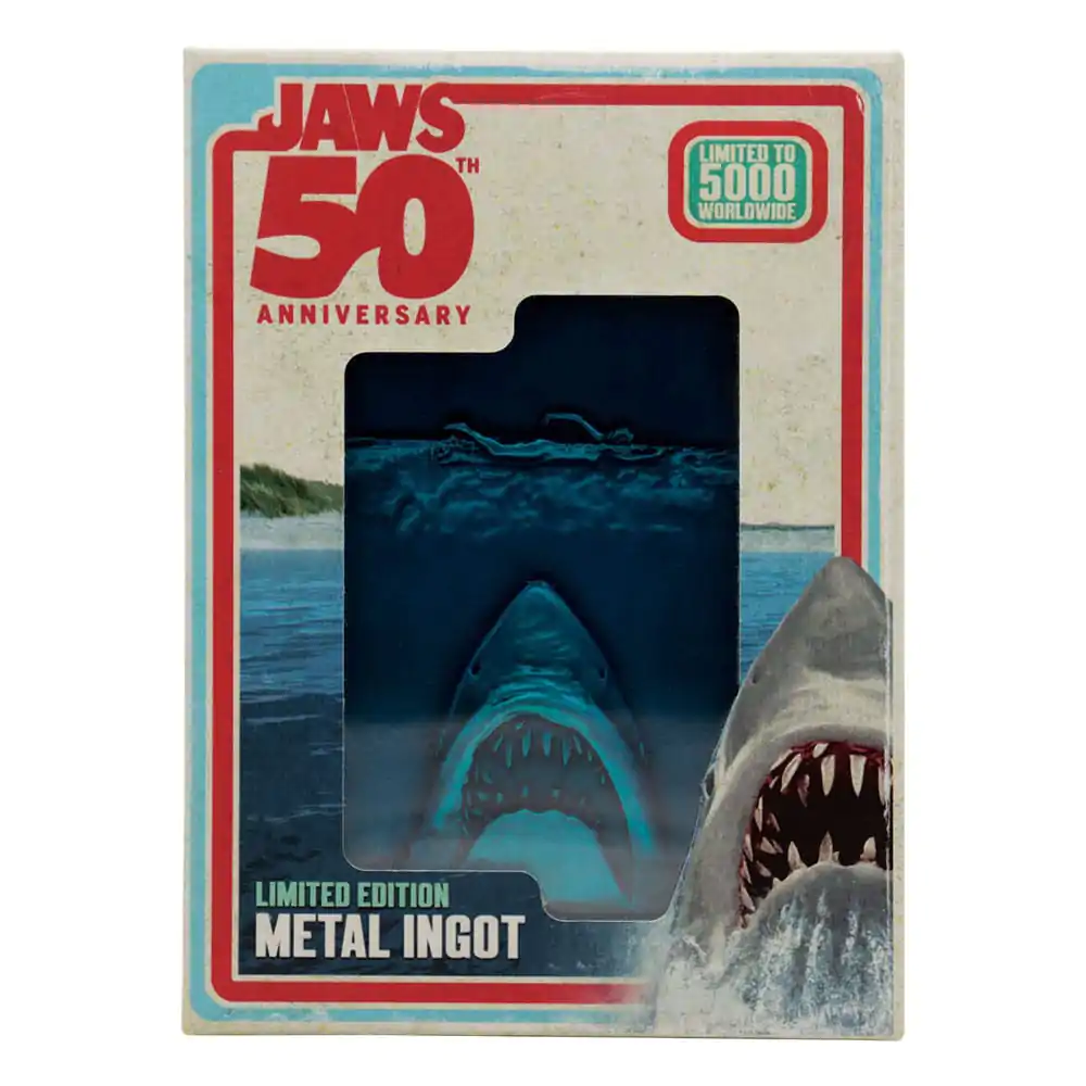 Jaws Ingot 50th Anniversary Plakat Limited Edition fotografija izdelka