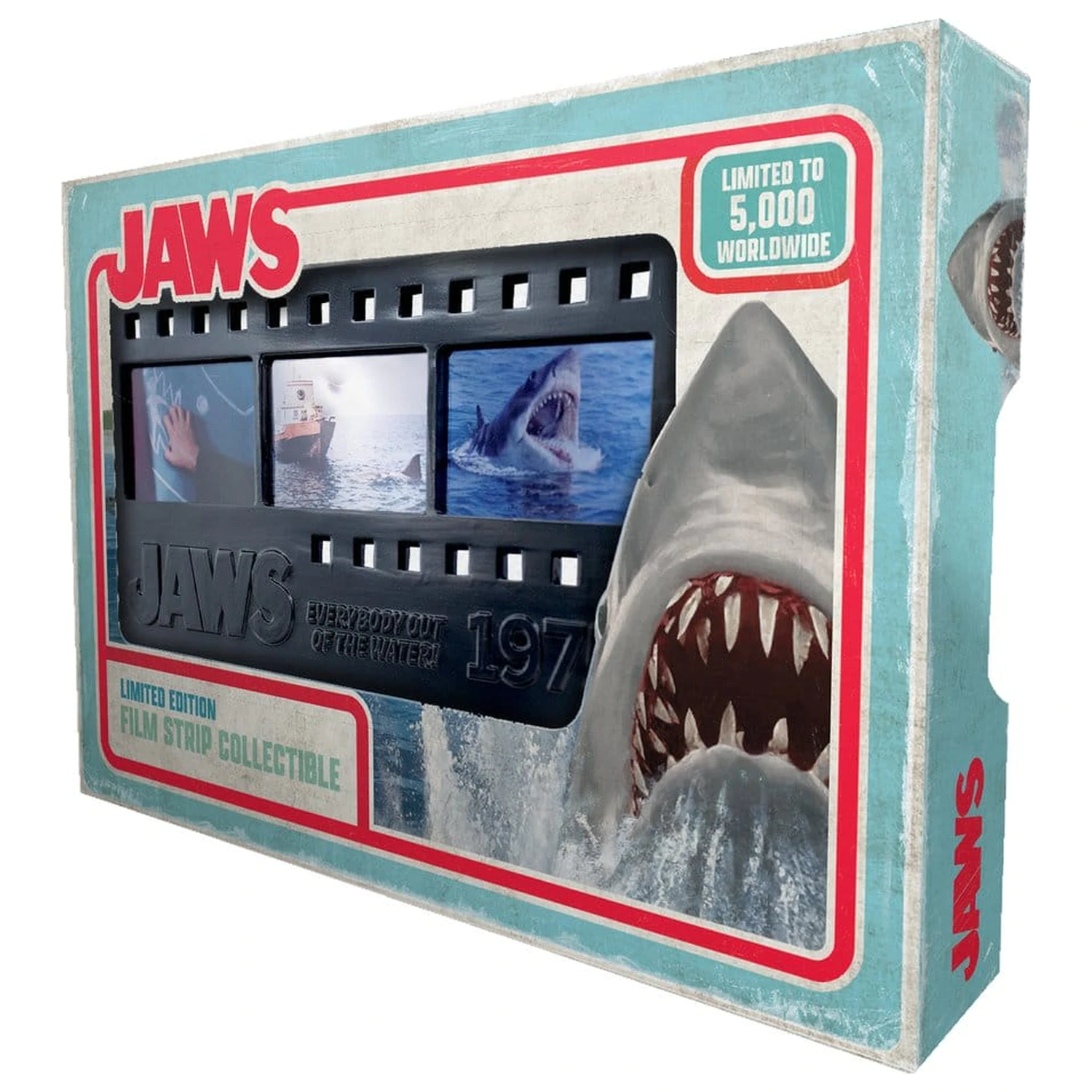 Jaws Ingot kovinski filmski trak zbirateljska omejena izdaja fotografija izdelka