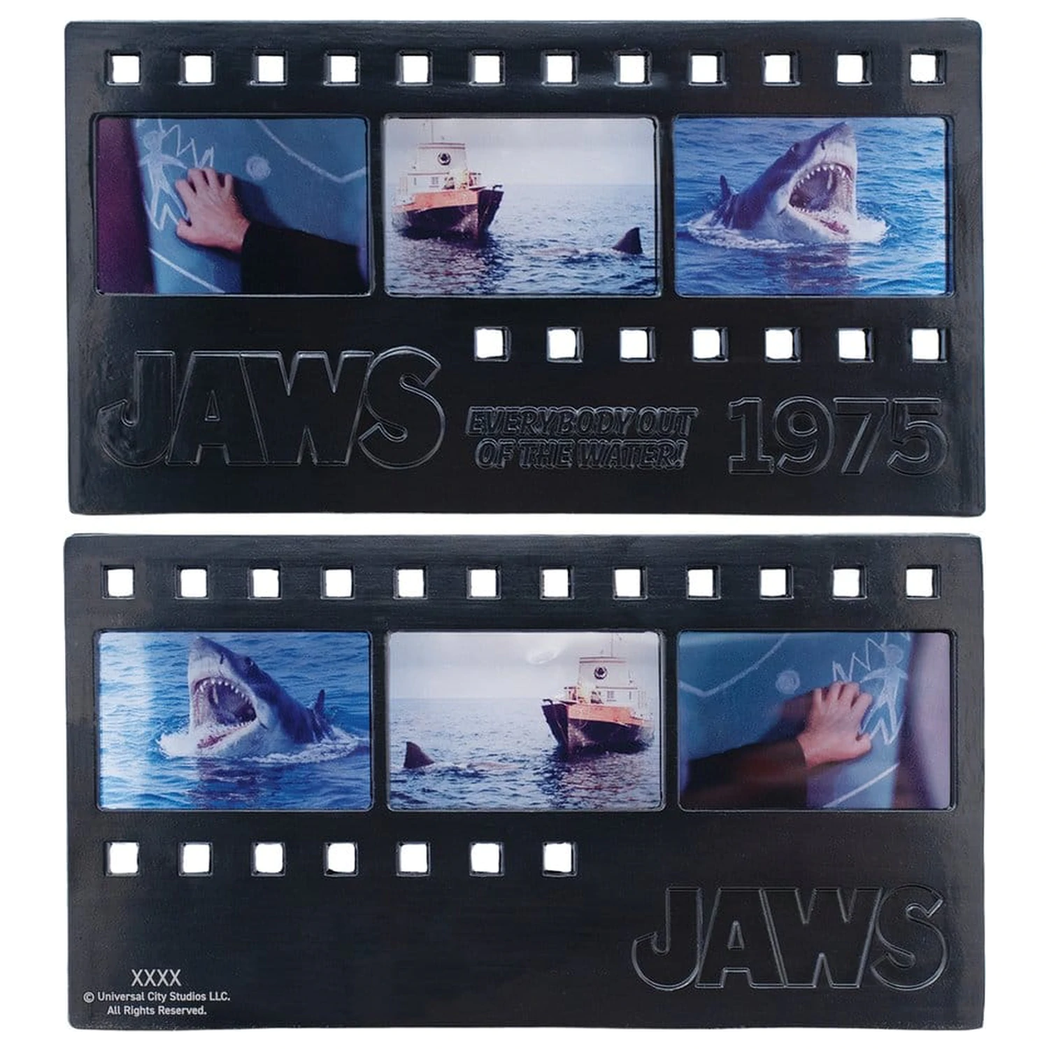 Jaws Ingot kovinski filmski trak zbirateljska omejena izdaja fotografija izdelka