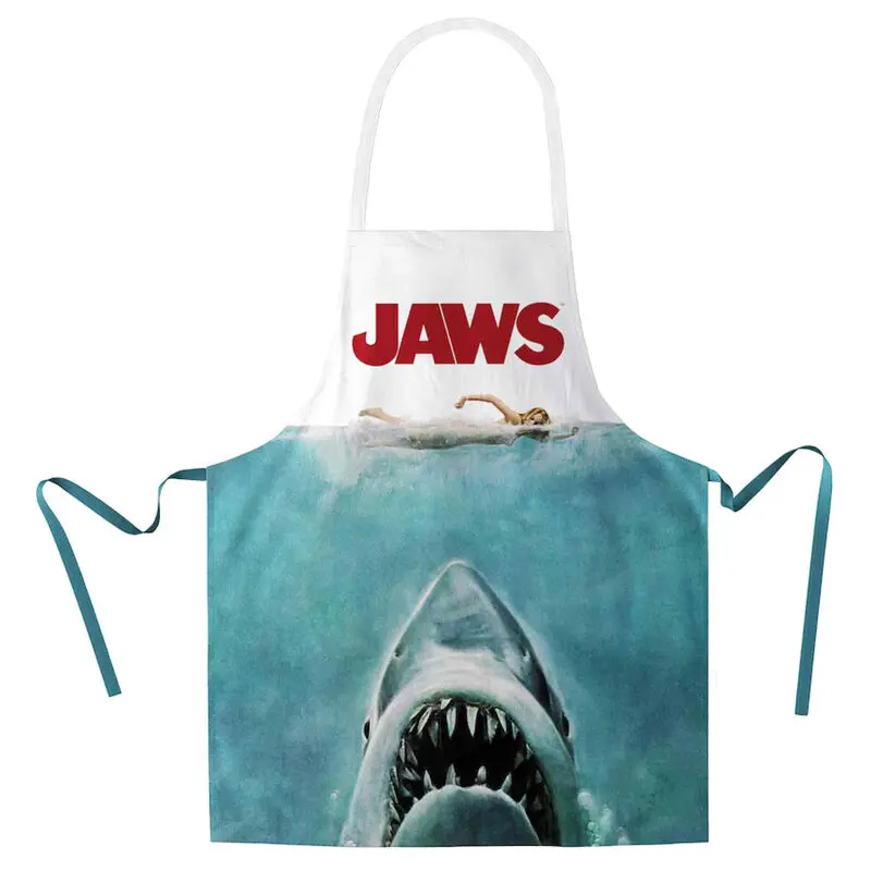 Jaws cooking apron Plakat fotografija izdelka