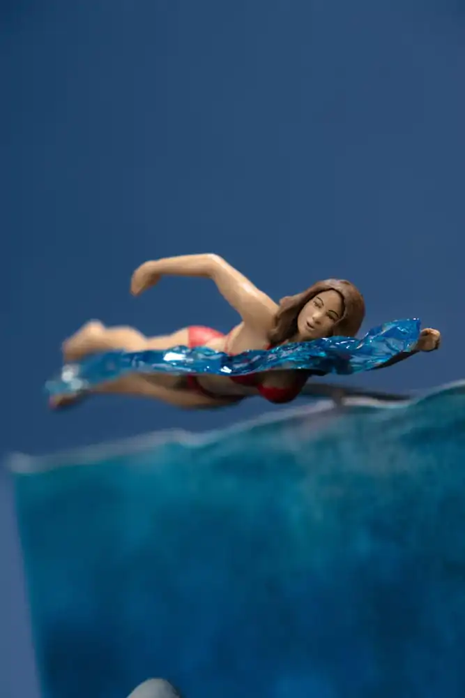 Jaws Movie Maniacs PVC Kip Jaws (50th Anniversary) 16 cm fotografija izdelka