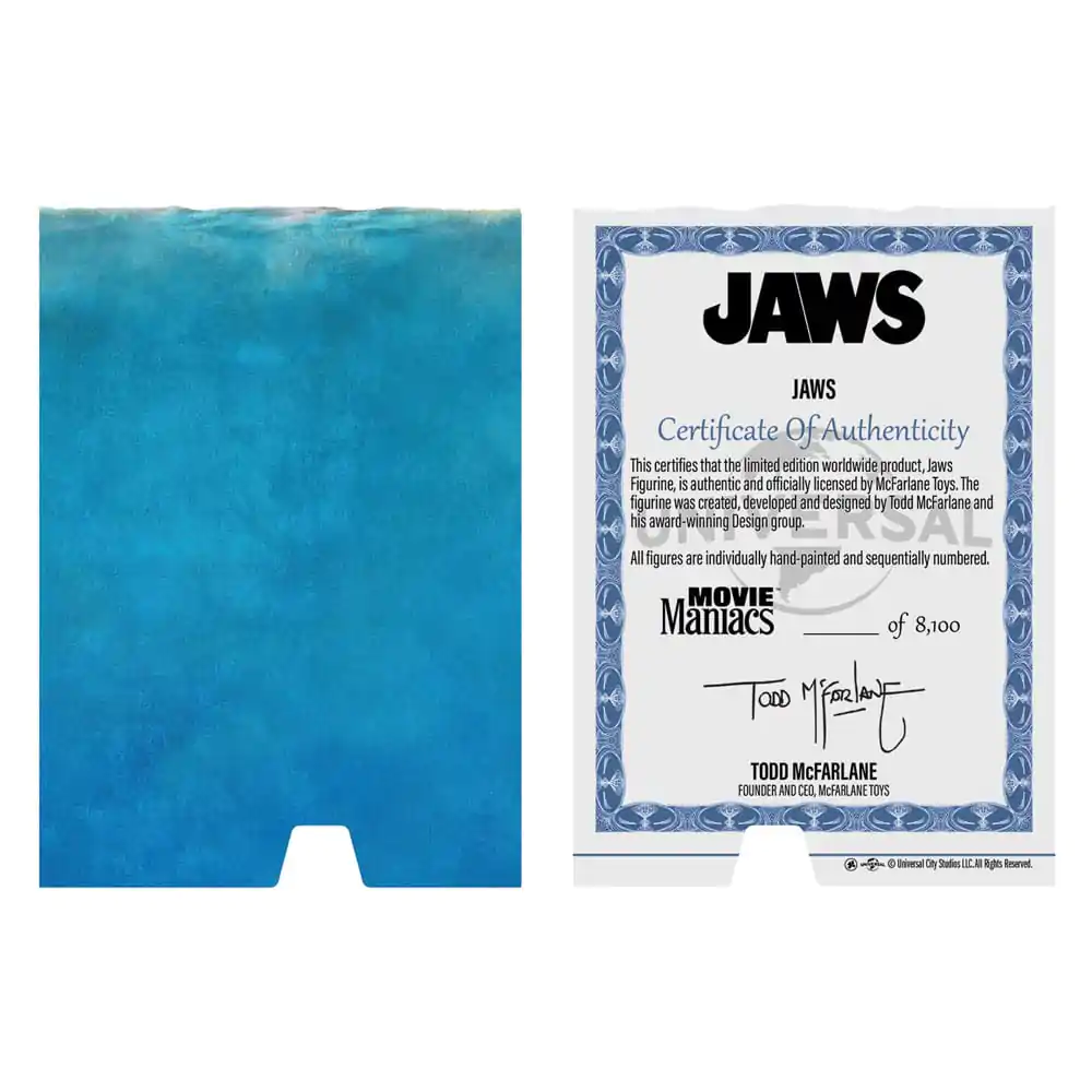 Jaws Movie Maniacs PVC Kip Jaws (50th Anniversary) 16 cm fotografija izdelka