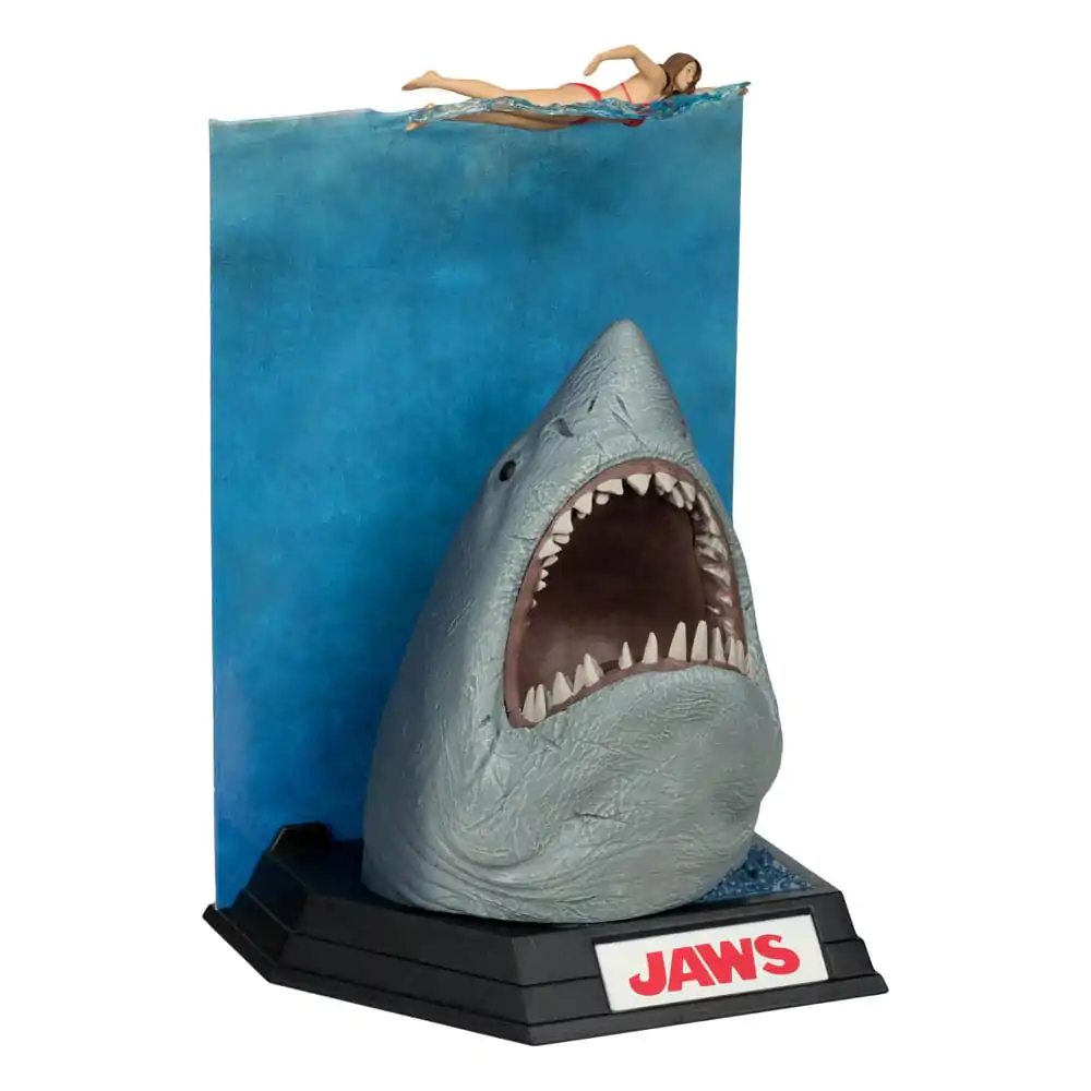 Jaws Movie Maniacs PVC Kip Jaws (50th Anniversary) 16 cm fotografija izdelka