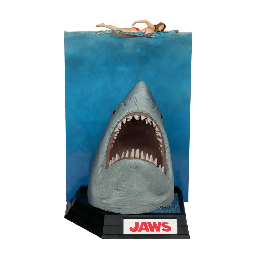Jaws Movie Maniacs PVC Kip Jaws (50th Anniversary) 16 cm fotografija izdelka