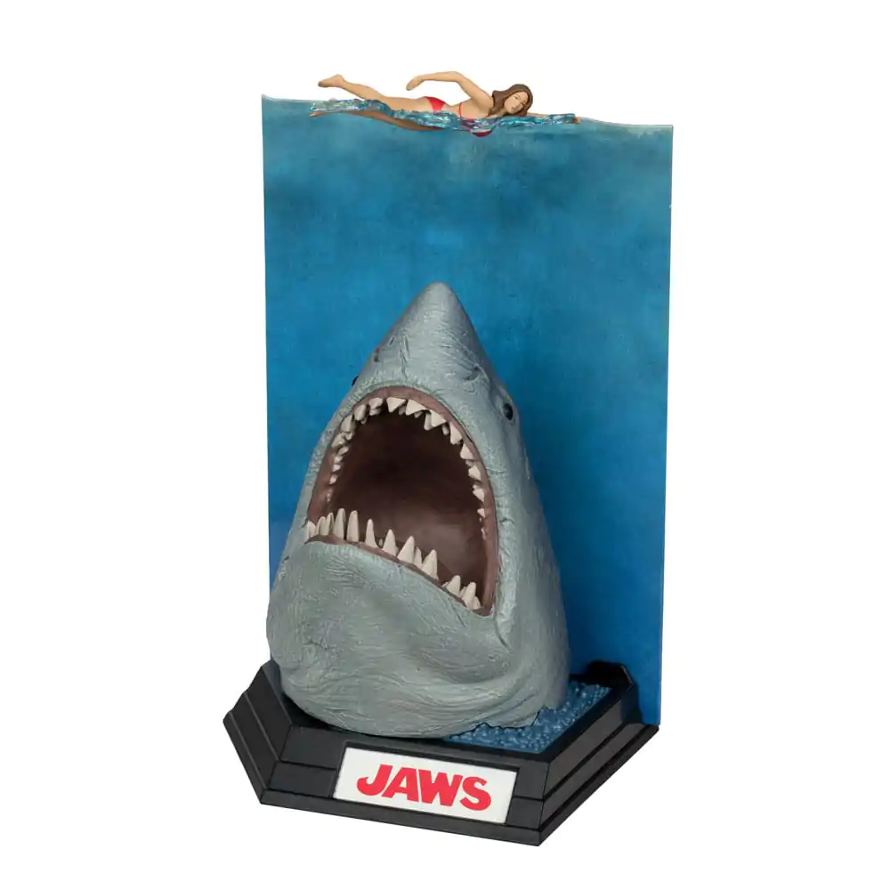Jaws Movie Maniacs PVC Kip Jaws (50th Anniversary) 16 cm fotografija izdelka