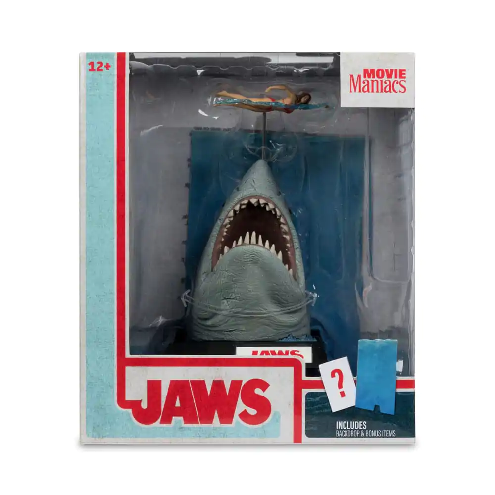 Jaws Movie Maniacs PVC Kip Jaws (50th Anniversary) 16 cm fotografija izdelka