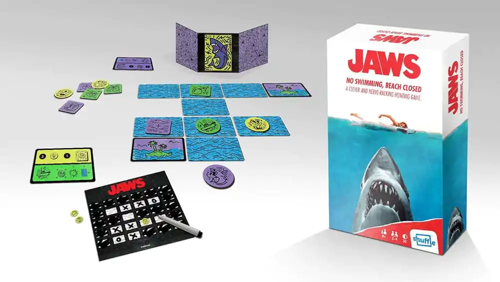 Jaws Shuffle Igra s kartami Retro fotografija izdelka