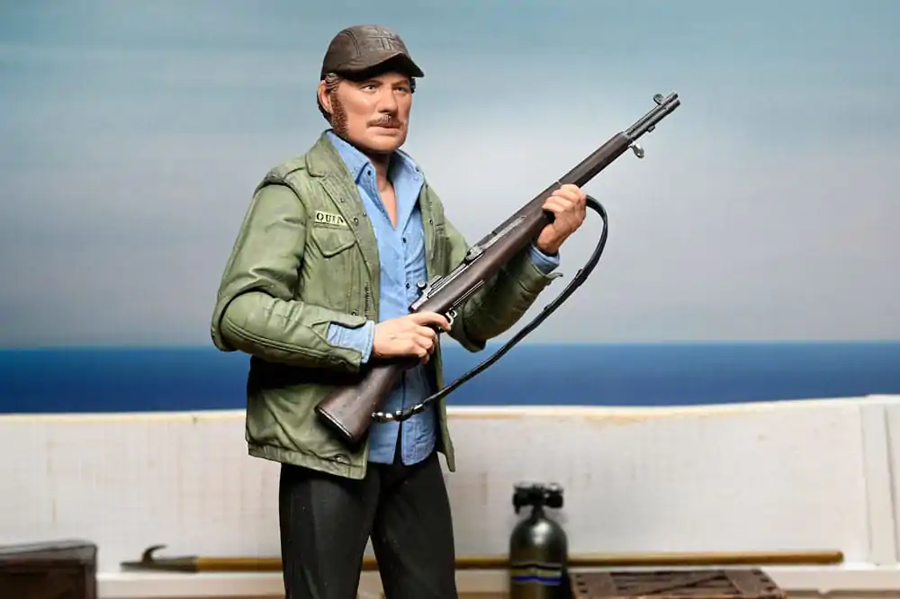 Jaws Action Figure Ultimate Sam Quint 50th Anniversary Figura 18 cm fotografija izdelka