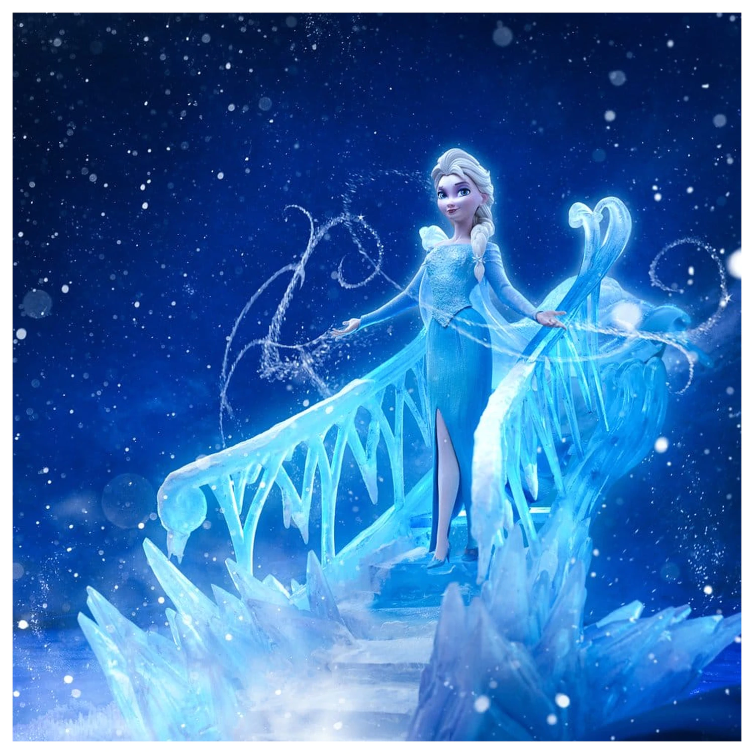 Frozen Art Scale kip 1/10 Elsa 23 cm fotografija izdelka