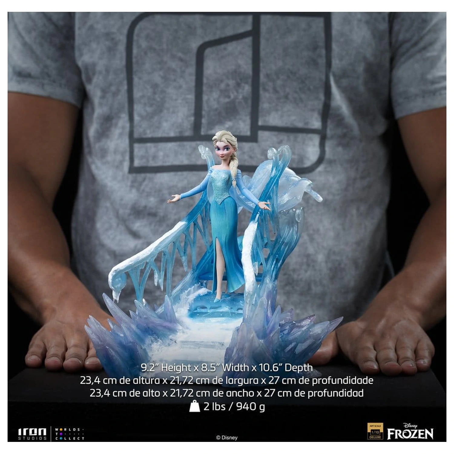 Frozen Art Scale kip 1/10 Elsa 23 cm fotografija izdelka