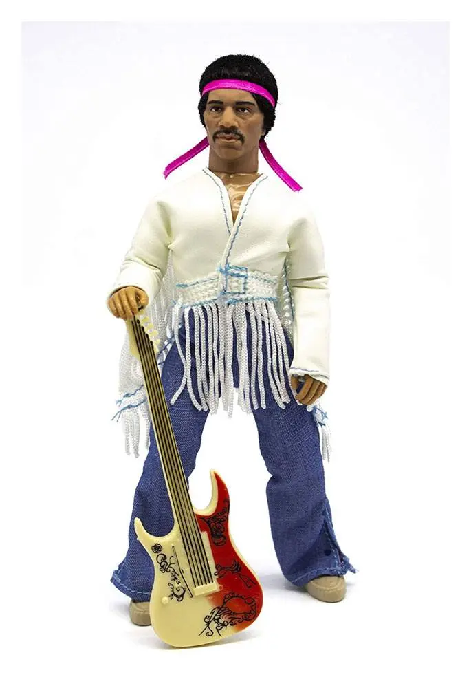 Jimi Hendrix akcijska figura Woodstock Flocked 20 cm fotografija izdelka