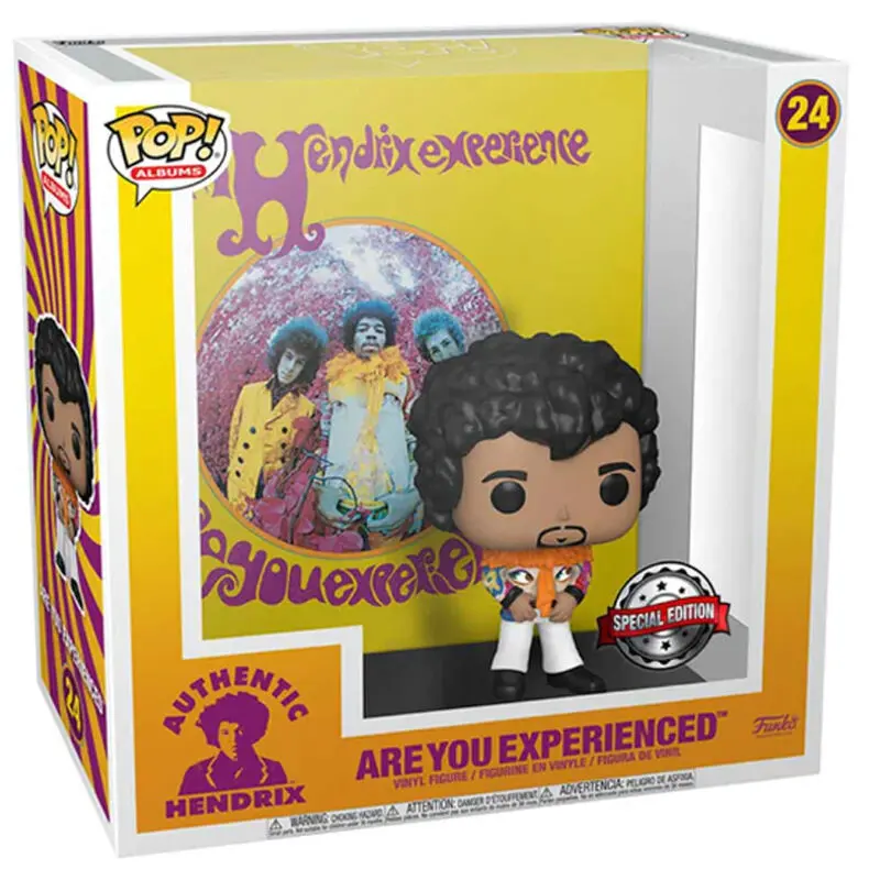 Jimi Hendrix POP! Albums Vinil Figura Are You Experienced Special Edition 9 cm fotografija izdelka